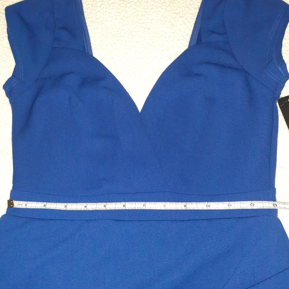 Blue Lulu's Mini Dress. Size Medium - Picture 5 of 6